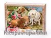 Bahçede Köpekler Ahşap Puzzle 1000 Parça (HV63-M)