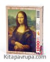 Mona Lisa -  Leonardo da Vinci Ahşap Puzzle 1000 Parça (KR05-M)