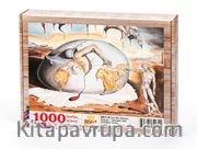 Yeni Bir Adamın Doğuşu / Salvador Dali Ahşap Puzzle 1000 Parça (KR11-M)