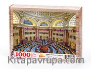 ABD Kongre Kütüphanesi Ahşap Puzzle 1000 Parça (KT07-M)
