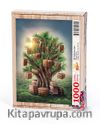 Kitap Ağacı Ahşap Puzzle 1000 Parça (KT11-M)