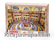 Amerikan Kongre Kütüphanesi - Washington / ABD Ahşap Puzzle 1000 Parça (KT19-M)