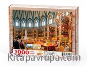 Kanada Parlamento Kütüphanesi - Ottawa / Kanada Ahşap Puzzle 1000 Parça (KT39-M)