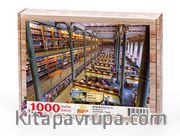 Kraliyet Kütüphanesi - Stockholm / İsveç Ahşap Puzzle 1000 Parça (KT45-M)