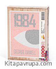 1984 - Roman Kapağı Metnili	Ahşap Puzzle 1000 Parça (KT71-M)