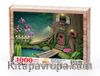 Gölet Manzaralı Fantastik Ağaç Ev Ahşap Puzzle 1000 Parça (MF11-M)