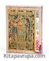 Tutankamon Sunuş Ahşap Puzzle 1000 Parça (MS01-M)
