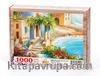 Sahilde Sütunlu Villa Ahşap Puzzle 1000 Parça (MZ31-M)