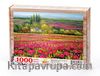 Gelincikler ve Köy Evi Ahşap Puzzle 1000 Parça (MZ43-M)