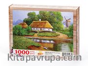 Değirmenköy de Yaşam Ahşap Puzzle 1000 Parça (MZ45-M)