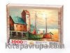 Balıkçı Liman Köyü Ahşap Puzzle 1000 Parça (MZ47-M)