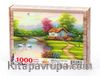 Köy ve Kuğulu Dere Ahşap Puzzle 1000 Parça (MZ53-M)