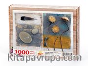 Hindiba ve Zen Taşları Ahşap Puzzle 1000 Parça (NT01-M)