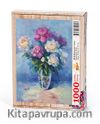 Şakayıklar Vazosu Ahşap Puzzle 1000 Parça (NT13-M)