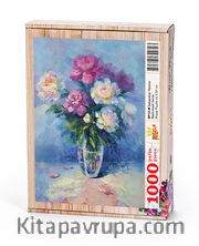 Şakayıklar Vazosu Ahşap Puzzle 1000 Parça (NT13-M)