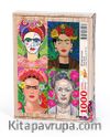 Frida Kolaj Ahşap Puzzle 1000 Parça (PT11-M)