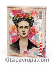 Frida Sulu Boya Ahşap Puzzle 1000 Parça (PT13-M)