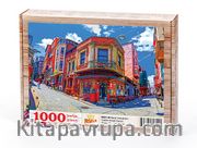 Balat Sokakları - İstanbul Ahşap Puzzle 1000 Parça (SK01-M)