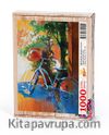 Mavi Bisiklet  Fransa Ahşap Puzzle 1000 Parça (SK11-M)