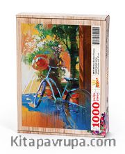 Mavi Bisiklet  Fransa Ahşap Puzzle 1000 Parça (SK11-M)