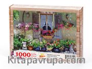 Bozcaada Sokağı Ahşap Puzzle 1000 Parça(SK17-M)