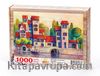 Sicilya'da Sahil Kasabası Ahşap Puzzle 1000 Parça (SY11-M)