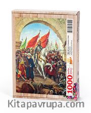 Fatih'in İstanbul'u Fethi Ahşap Puzzle 1000 Parça (TR21-M)