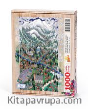 Türkiye Minyatürleri - Bursa - Nusret Çolpan	Ahşap Puzzle 1000 Parça	(TS15-M)