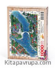 Mostar - Nusret Çolpan Ahşap Puzzle 1000 Parça (TS23-M)