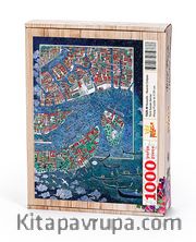 Venedik - Nusret Çolpan  Ahşap Puzzl 1000 Parça (TS25-M)