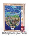 Türkiye Minyatürleri - Diyarbakır - Nasuhi Hasan Çolpan Ahşap Puzzle 1000 Parça (TS39-M)