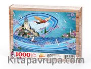 Hezarfan Çelebi - Nasuhi Hasan Çolpan Ahşap Puzzle 1000 Parça (TS45-M)