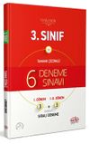 3. Sınıf (3+3) 6 Deneme Sınavı Tamamı Çözümlü 