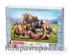 Hayvanlar Alemi	Ahşap Puzzle 3000 Parça (HV84-MMM)