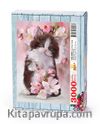 Kara Kiraz Çicegi Ahşap Puzzle 3000 Parça (HV86-MMM)