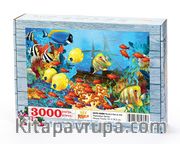 Renkli Deniz Altı Ahşap Puzzle 3000 Parça (HV93-MMM)