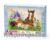 Tay ve Kedicikler Ahşap Puzzle 3000 Parça (HV95-MMM)