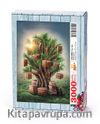 Kitap Ağacı Ahşap Puzzle 3000 Parça (KT75-MMM)