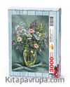 Papatya Vazosu Ahşap Puzzle 3000 Parça (NT75-MMM)