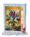 Leylaklar  Vazosu Ahşap Puzzle 3000 Parça (NT76-MMM)