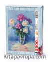 Şakayıklar  Vazosu Ahşap Puzzle 3000 Parça (NT77-MMM)