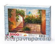 Yaz Sokağı - İtalya Ahşap Puzzle 3000 Parça (SK75-MMM)