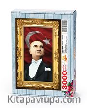 Atatürk - 29 Ekim 1933 Ahşap Puzzle 3000 Parça (TR77-MMM)