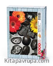 Zen Taşarı ve Çiçekler Ahşap Puzzle 2000 Parça (BC52-MM)