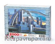 Fütüristik Şehir Ahşap Puzzle 2000 Parça (BK51-MM)