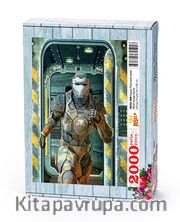 Koşan Fütüristik Asker Ahşap Puzzle 2000 Parça (BK52-MM)