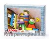 Çocuk Trio (Sürpriz Parçalı) Ahşap Puzzle 2000 Parça (CK55-MM) 