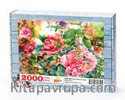 Çiçek Bahçesi Detay Ahşap Puzzle 2000 Parça (DG53-MM)