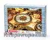 Köstekli Saatler Ahşap Puzzle 2000 Parça (HR51-MM)