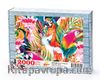 Renkli Papağanlar Ahşap Puzzle 2000 Parça (HV54-MM)